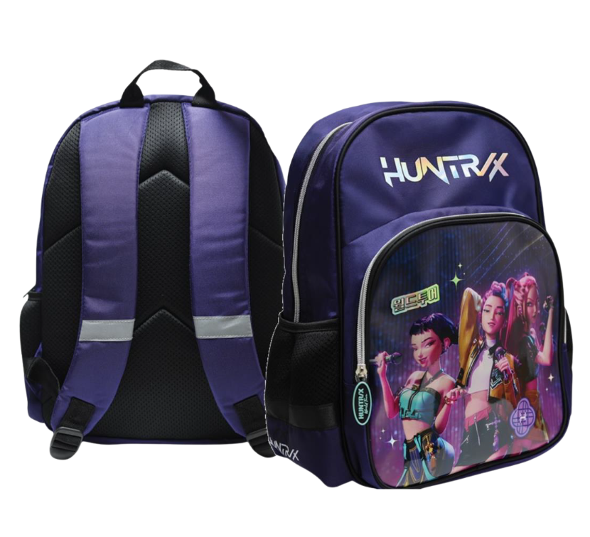 PREORDINE KPOP DEMON HUNTERS - ZAINO PREMIUM CON TASCA FRONTALE E TASCHE * SETTEMBRE