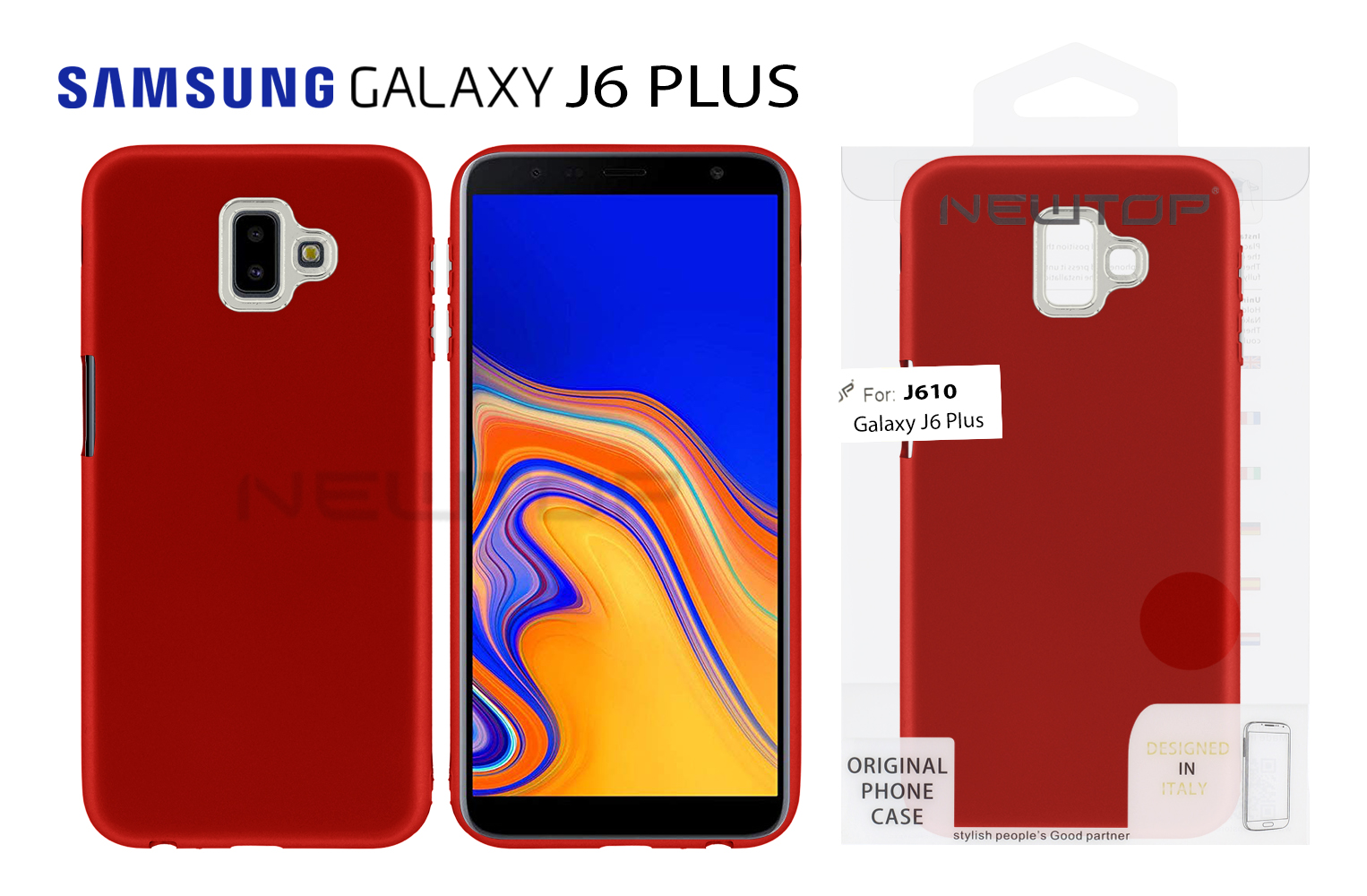 TPU MATTE OIL WITH BUTTON COVER SAMSUNG GALAXY J6 PLUS