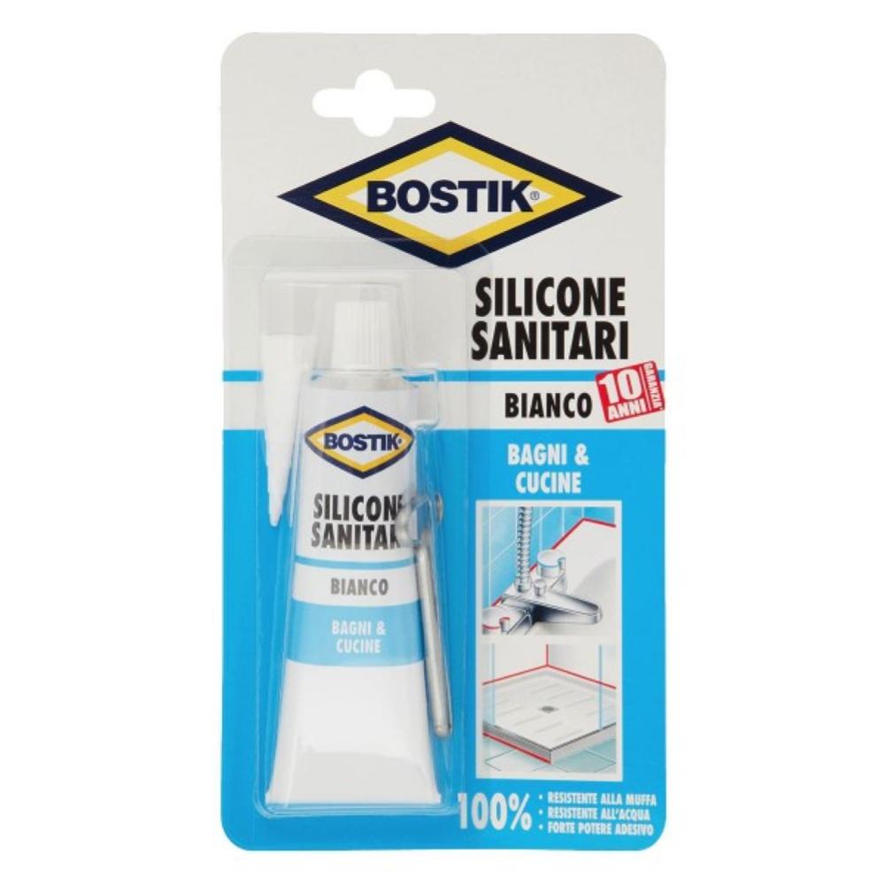 BOSTIK SILICONE SANITARI BIANCO BAGNI & CUCINE 60ML …