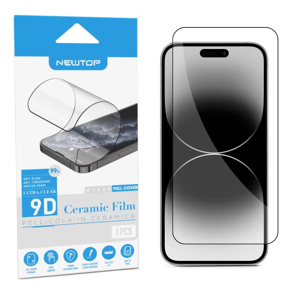 FULL GLUE ANTI-BREAK CERAMICA CLEAR SAMSUNG GALAXY A30S - A50 - A50S - M21 - M30S - M31