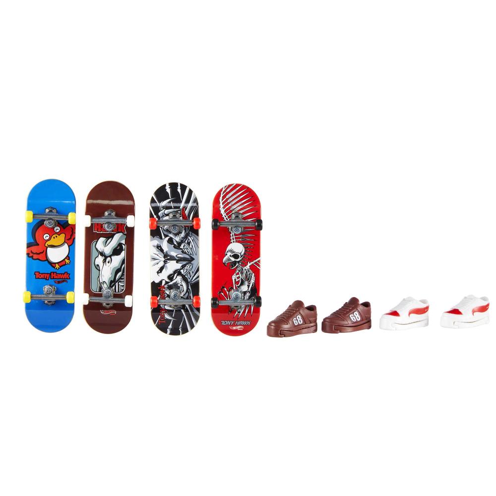 HOT WHEELS SKATE - Confezione 4 Skateboard Ass.to …