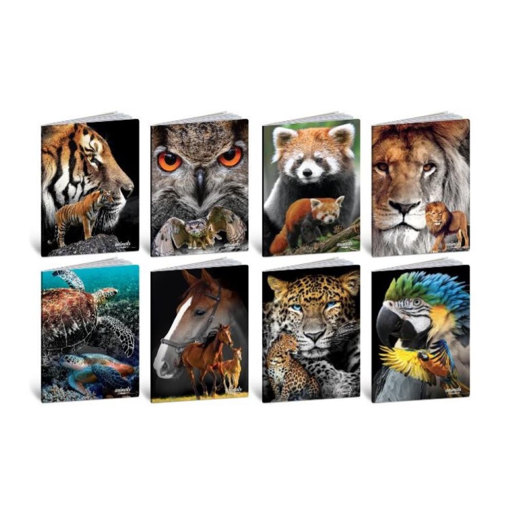 QUADERNO MAX.Q RI.80G C/RIS.ANIMALS RAGAZZA 60/60