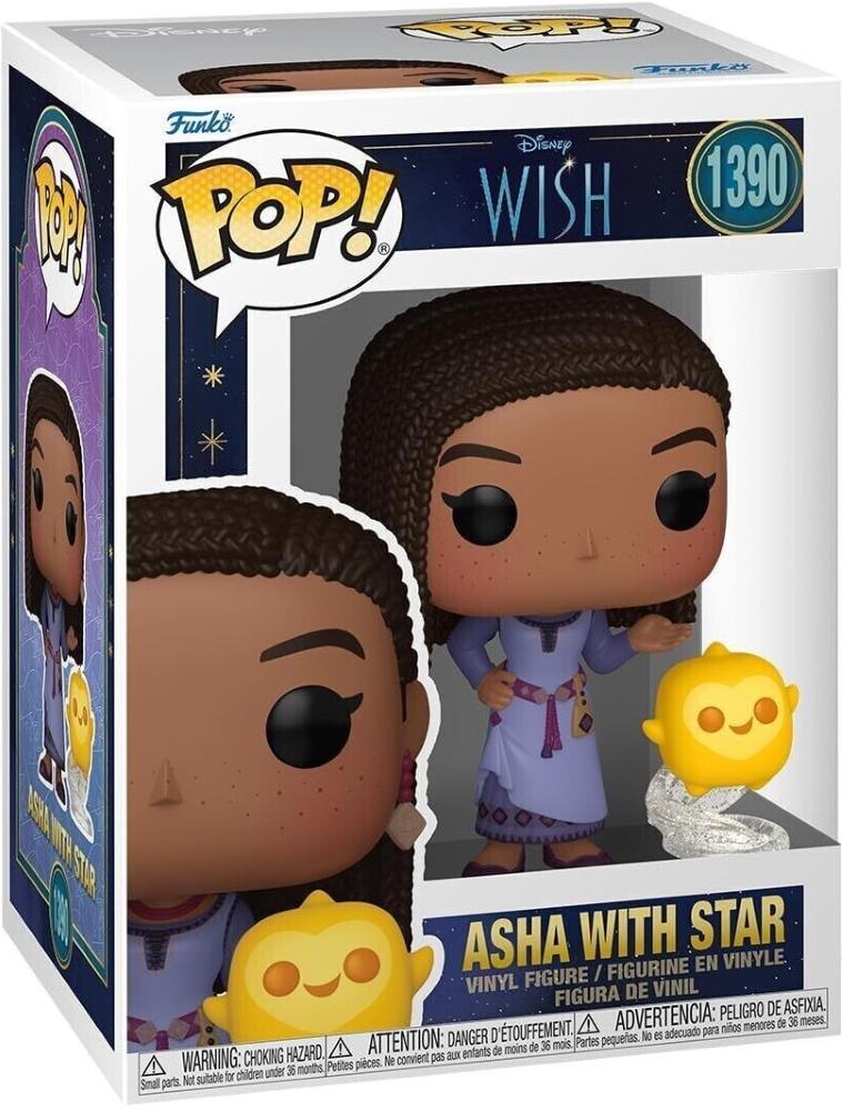 FUNKO POP DISNEY:WISH - VINYL FIGURE 1390 ASHA …