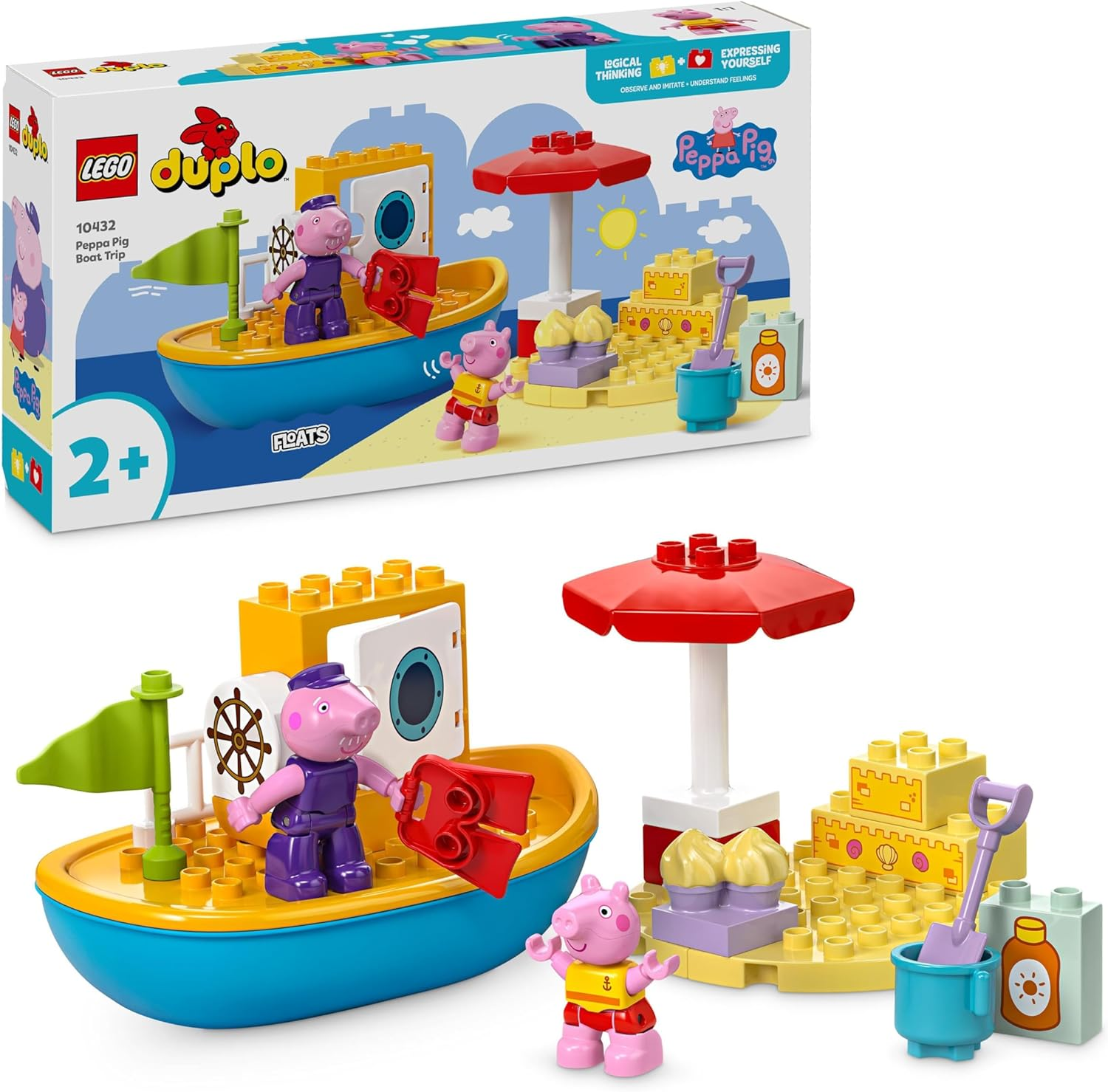 LEGO DUPLO - Viaggio in barca di Peppa …