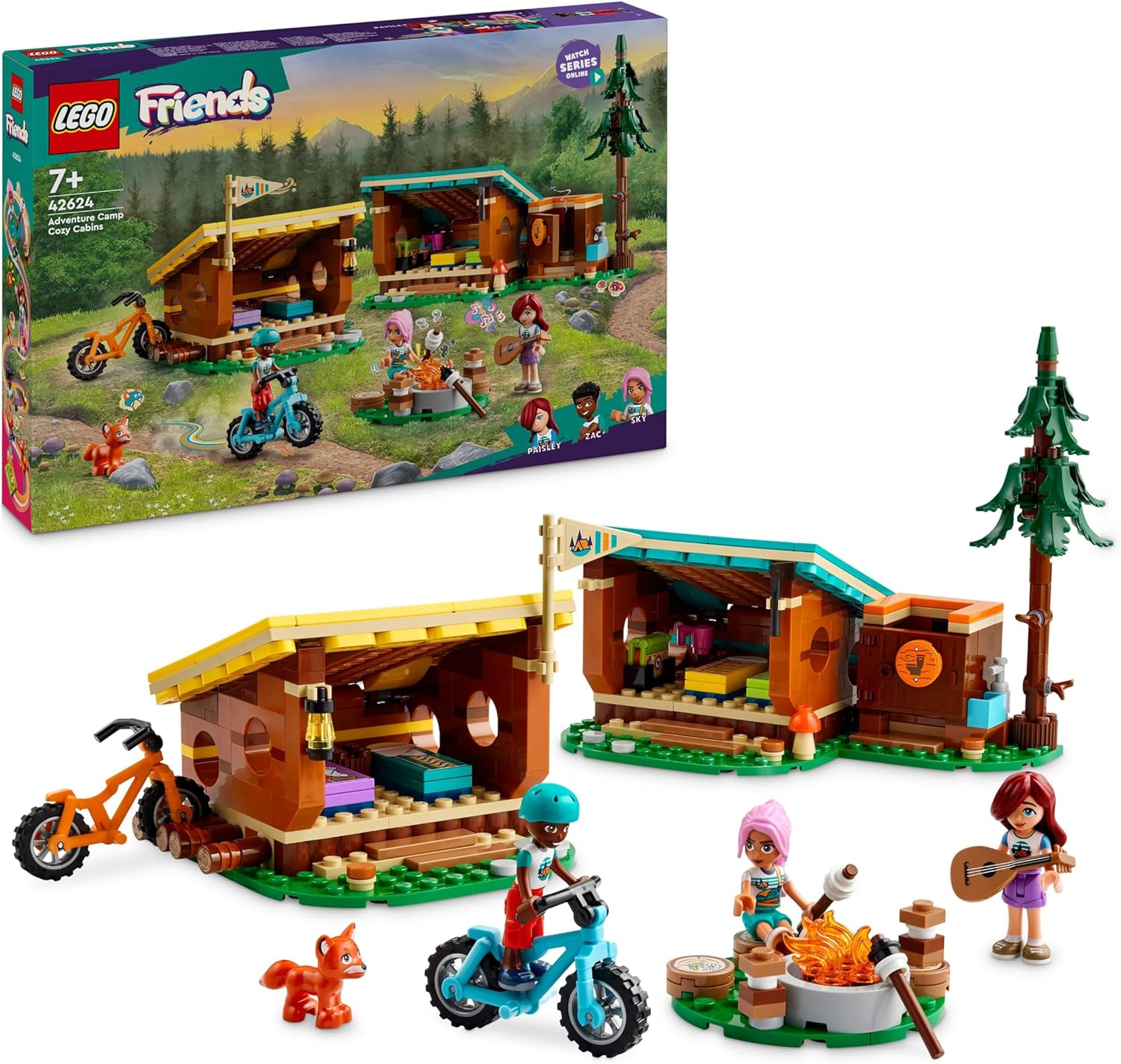 LEGO FRIENDS - Cabine relax al campo avventure …