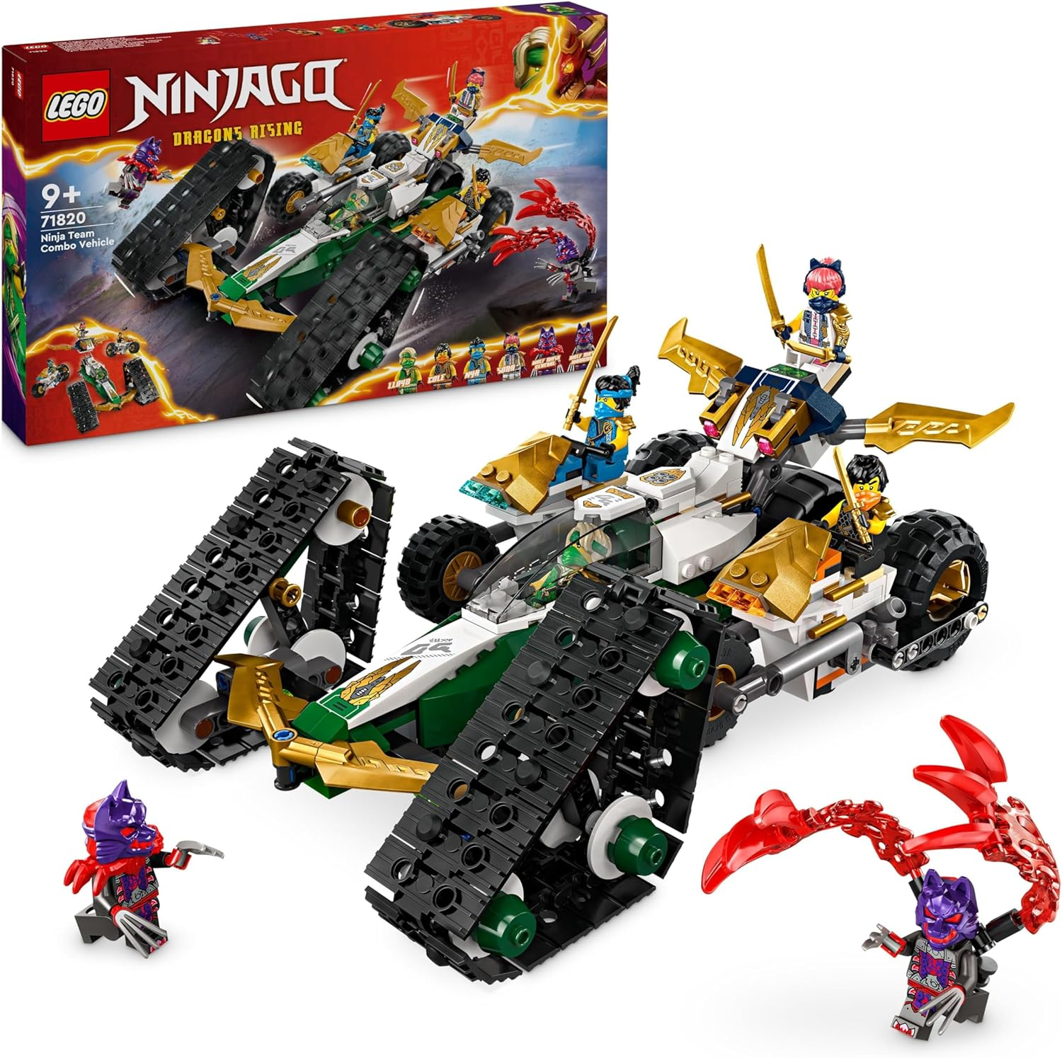 LEGO NINJAGO - Cingolato del Team Ninja 71820 …