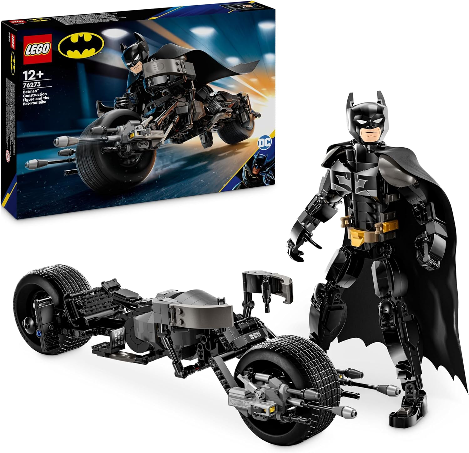 LEGO DC - Personaggio costruibile di Batman con …