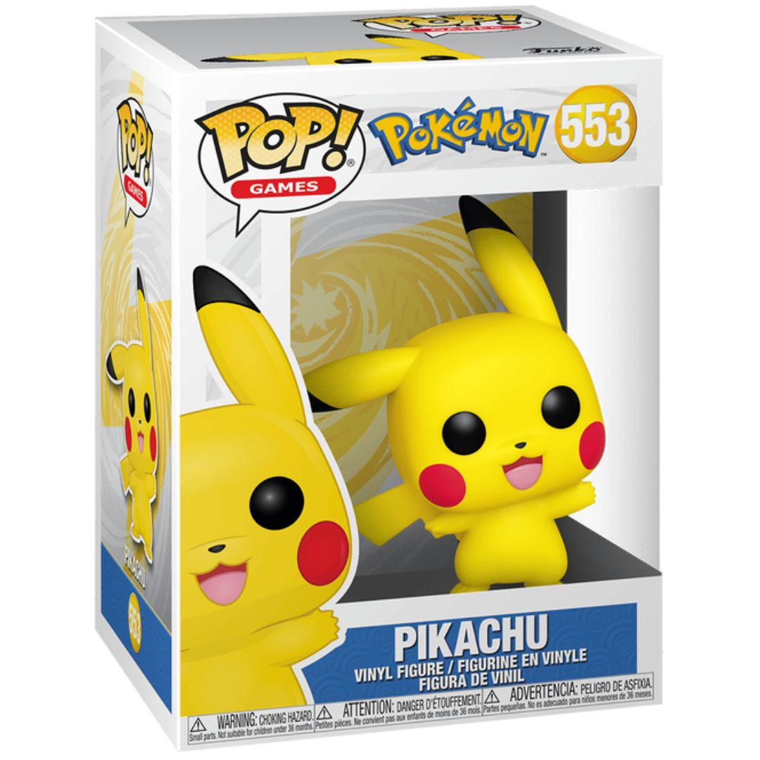 FUNKO POP POKEMON - VINYL FIGURE 553 PIKACHU …