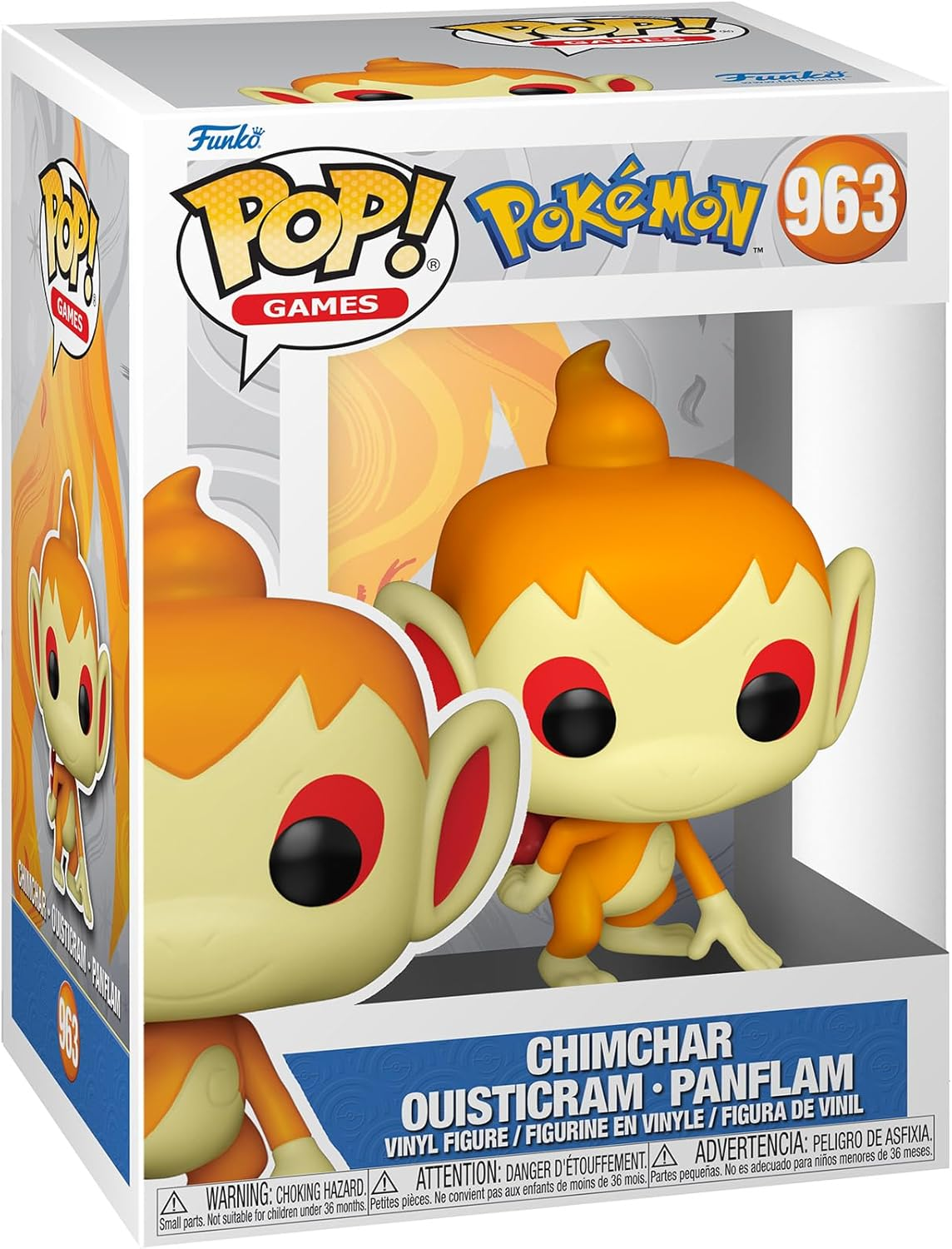 FUNKO POP POKEMON - VINYL FIGURE 963 CHIMCHAR …