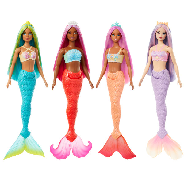 BARBIE Fairytale Sirene ass.to HRR02