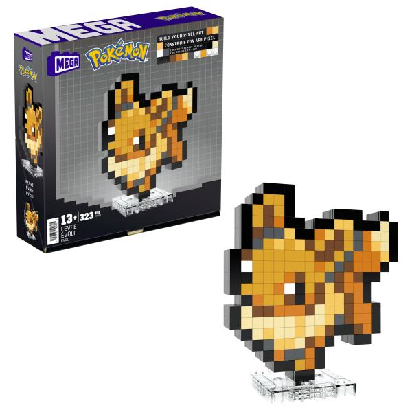 MEGA POKEMON Pixel Art Evee HTH78