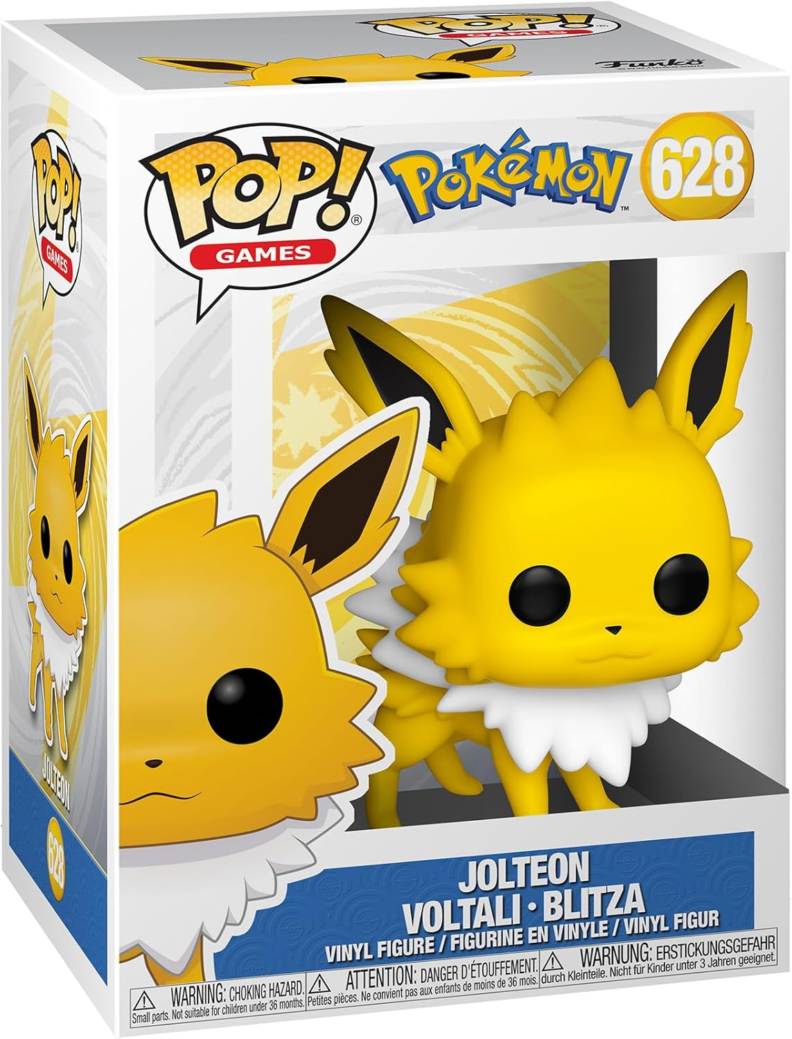 FUNKO POP POKEMON - VINYL FIGURE 628 JOLTEON …