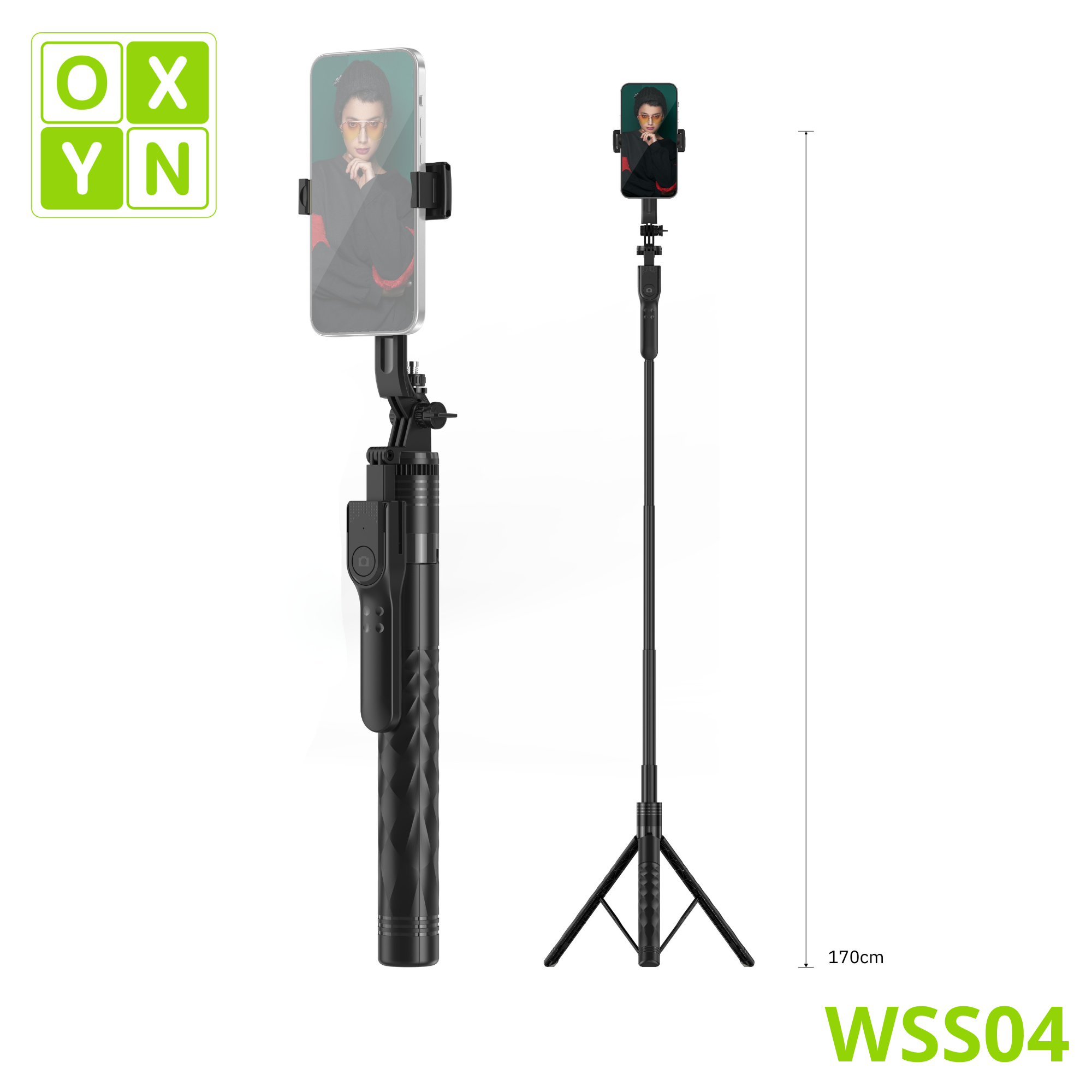OXYN WSS04 BASTONE SELFIE NERO