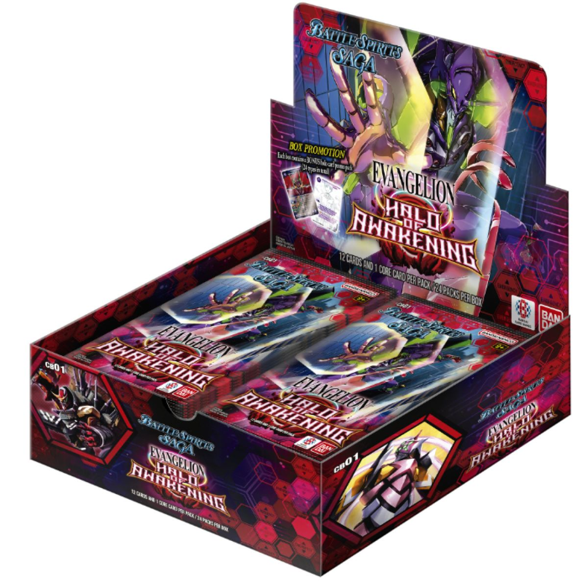 Box Battle Spirits Saga Set CB01 Evangelion Halo …