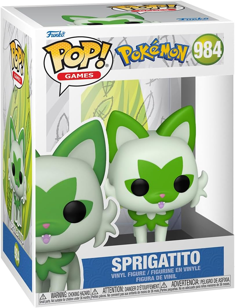 FUNKO POP POKEMON - VINYL FIGURE 984 SPRIGATITO …