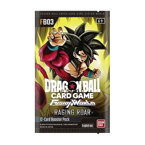 DRAGON BALL FUSION WORLD BUSTINA SINGOLA FB-03 RAGING …