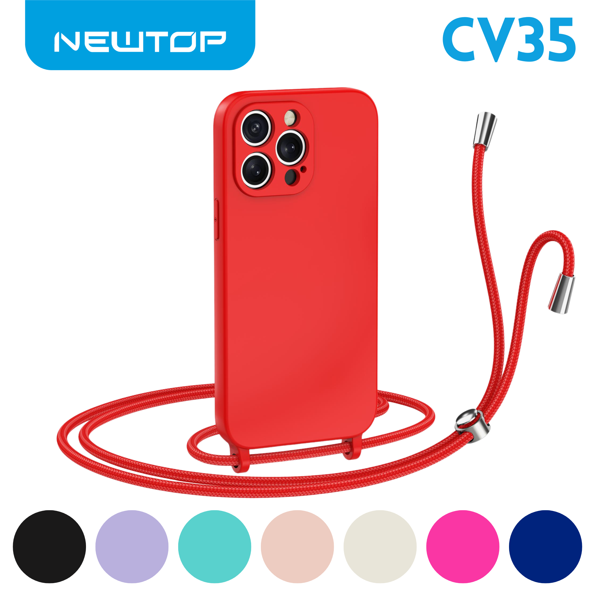 NEWTOP CV35 COVER LACCETTO SOFT COLOR APPLE