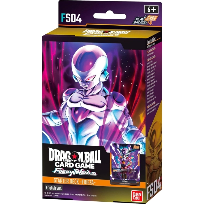 DRAGON BALL FUSION WORLD 01 STARTER DECK FS-04 …