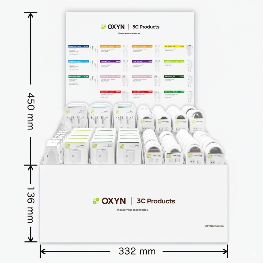 OXYN ESPOSITORE DA BANCO IN PLEXIGLASS PER ACCESSORI …