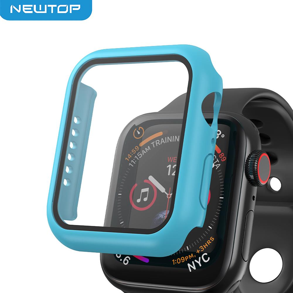 NEWTOP COVER CON VETRO APPLE WATCH 10 2024 42MM