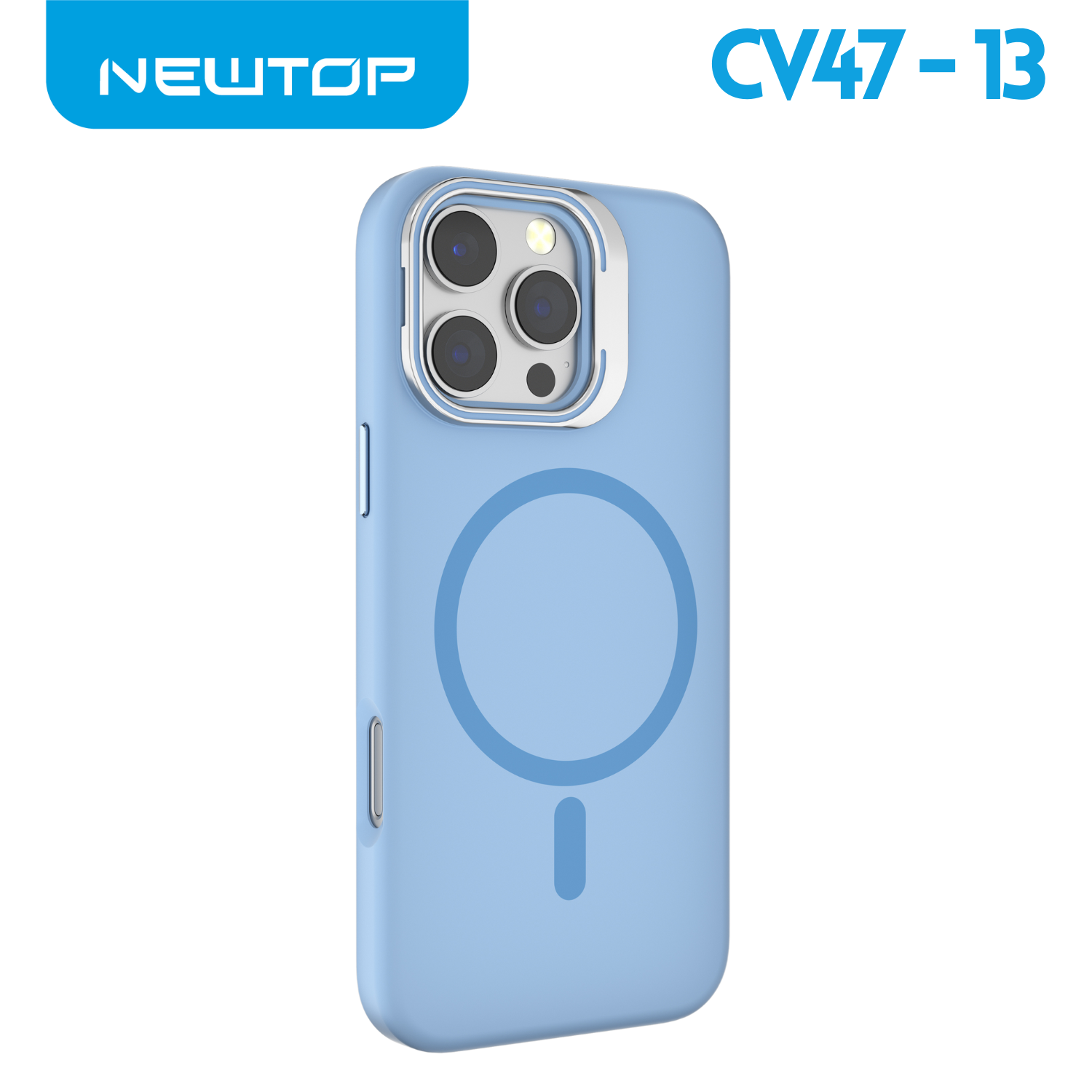 NEWTOP CV47-13 SUPPORTO CON VETRO PER FOTOCAMERA IPHONE 16 PRO