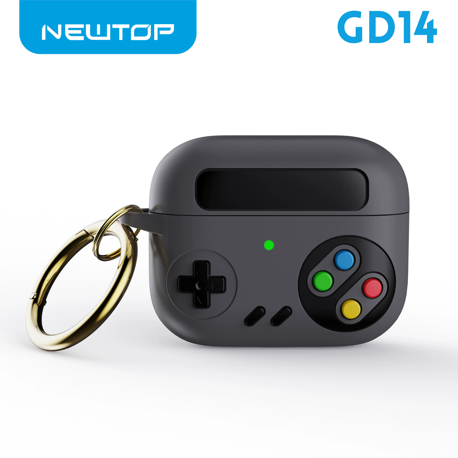 NEWTOP GD14 HANDHELD GAME CONSOLE DESIGN CUSTODIA AIRPODS 3
