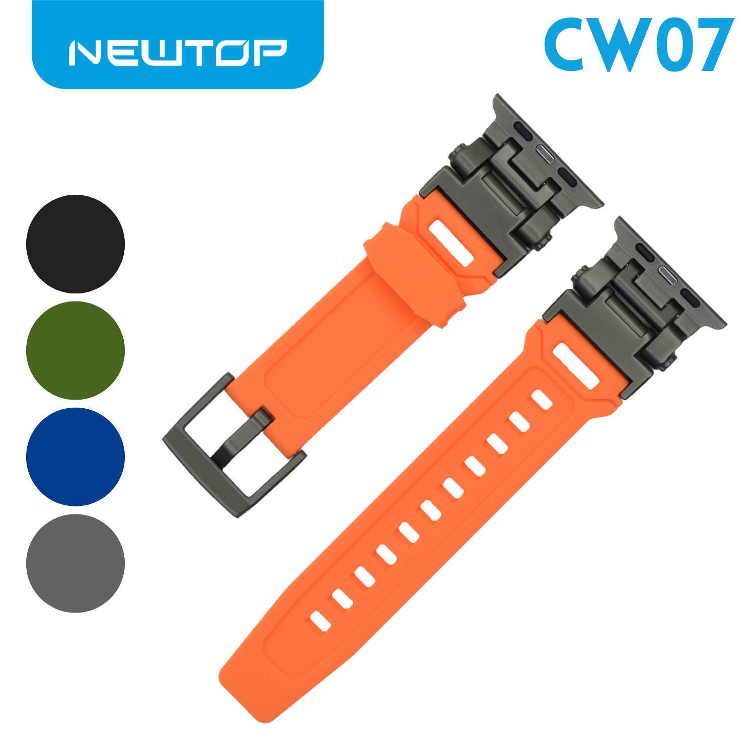 NEWTOP CW07 CINTURINO WATCH IN SILICONE SPORTIVO REGOLABILE