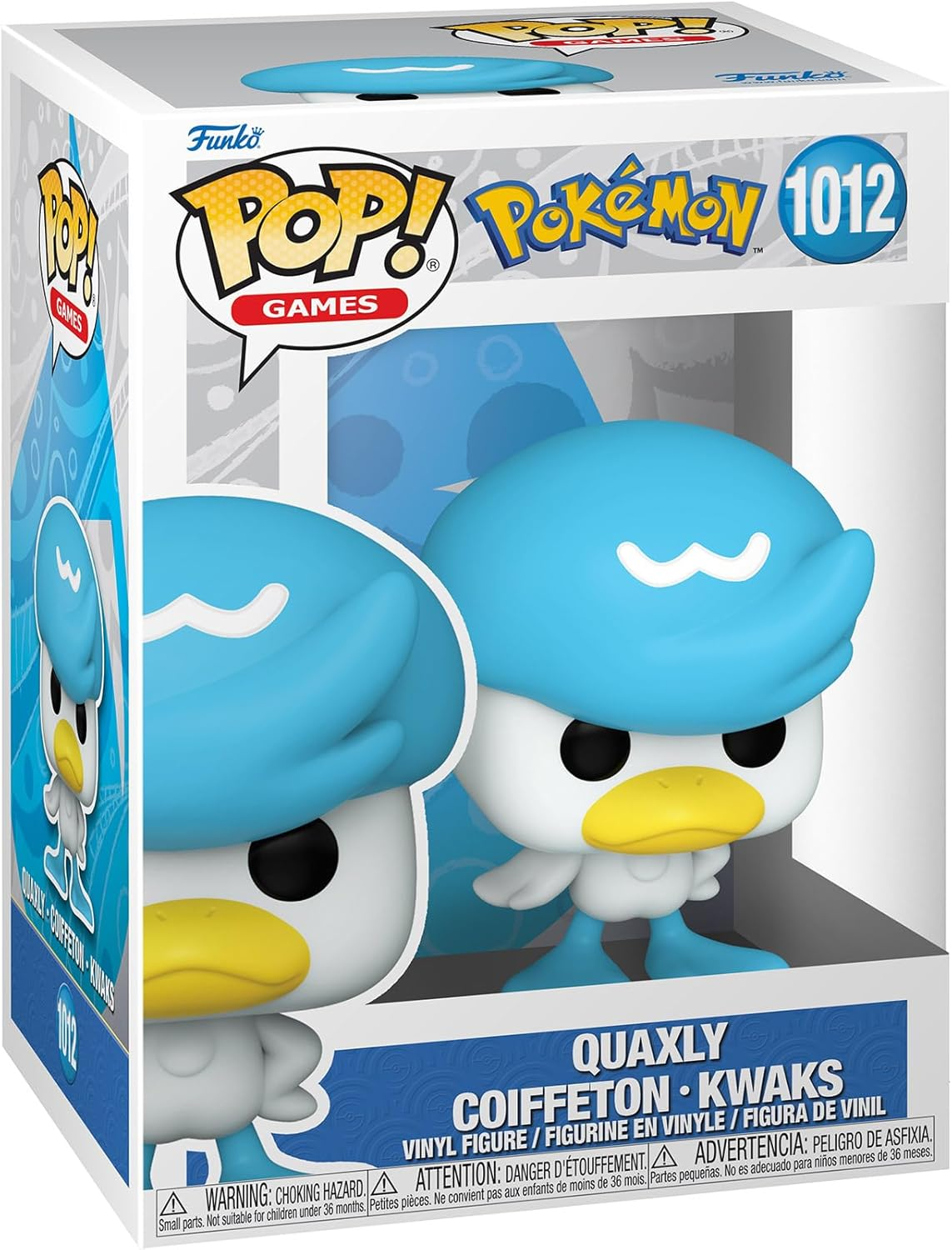FUNKO POP POKEMON - VINYL FIGURE 1012 QUAXLY …