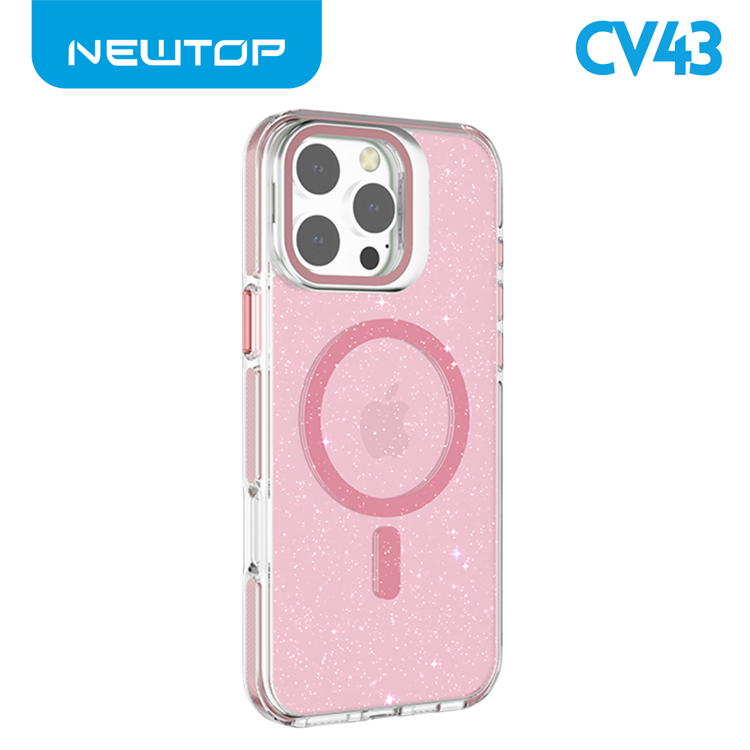 NEWTOP CV43-09 SUPPORTO CON GLITTER SAMSUNG GALAXY S25 ULTRA