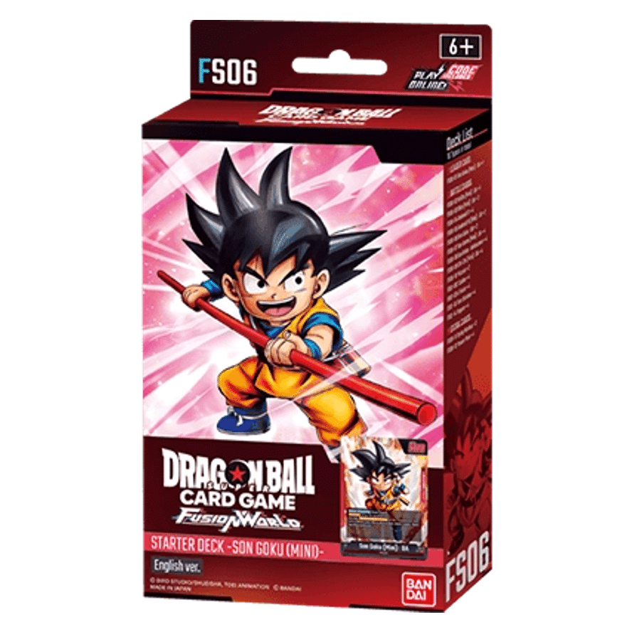 DRAGON BALL FUSION WORLD 01 STARTER DECK FS-06 …
