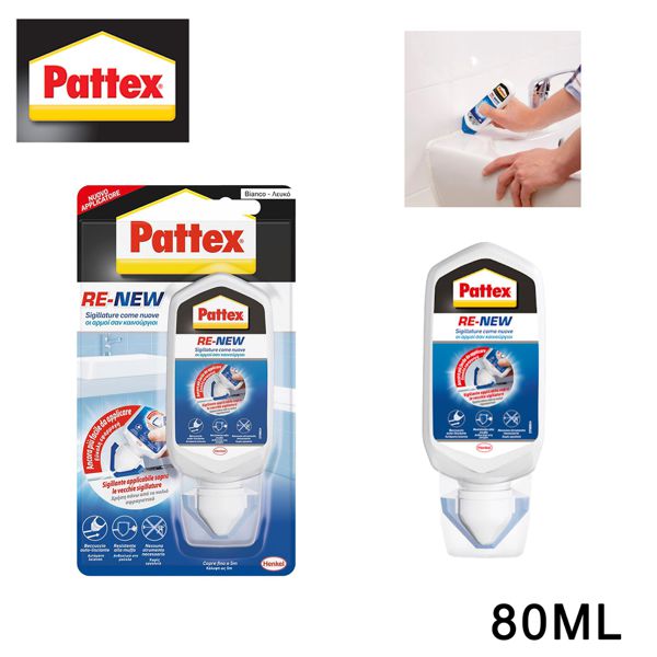PATTEX RE-NEW 80ML SIGILLATURE BIANCO ART 2760634
