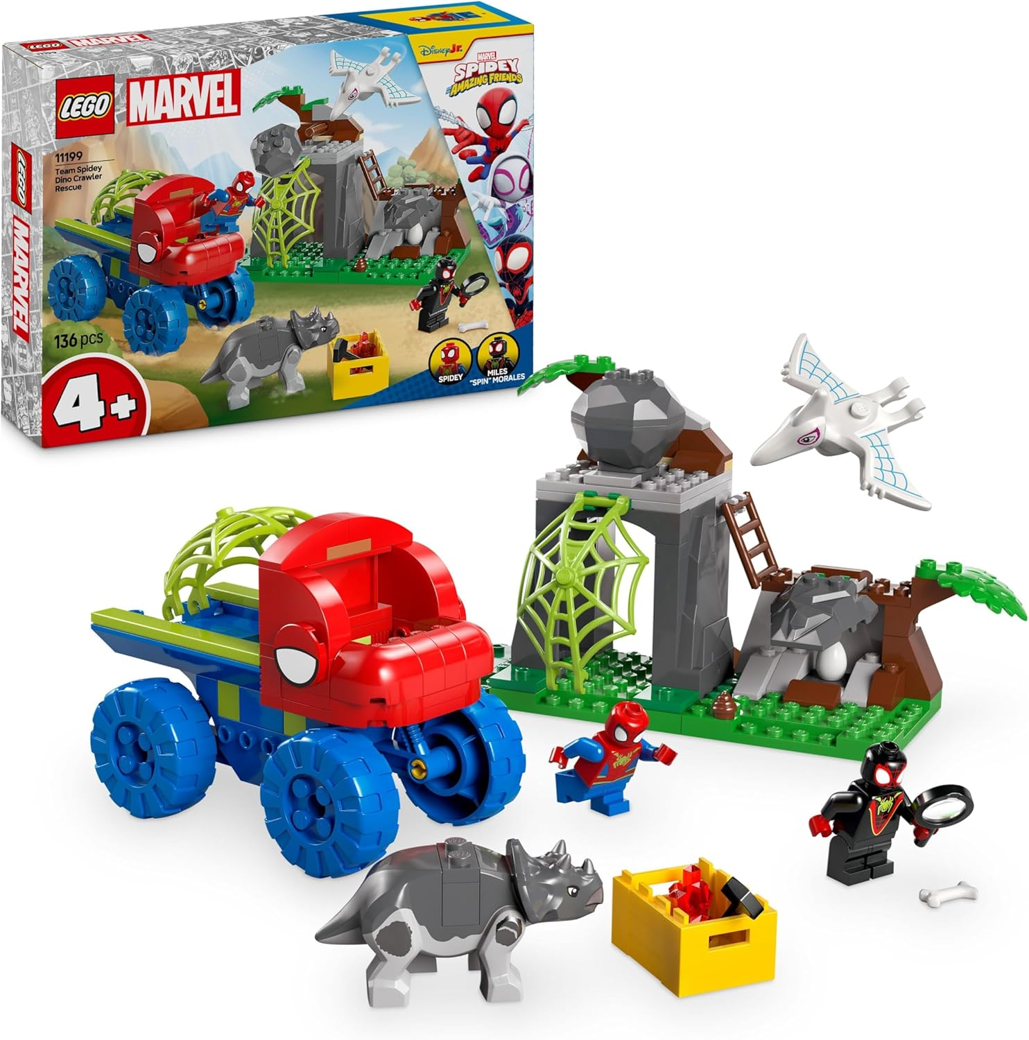 LEGO MARVEL - Team Spidey: salvataggio su dino-ruspa …