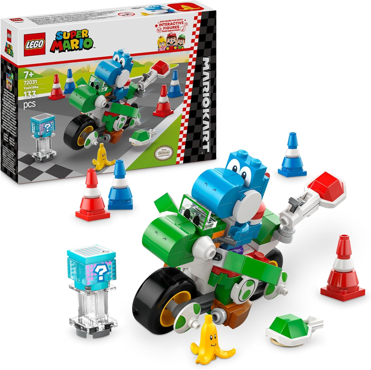 LEGO SUPER MARIO - Mario Kart™: Moto Yoshi …