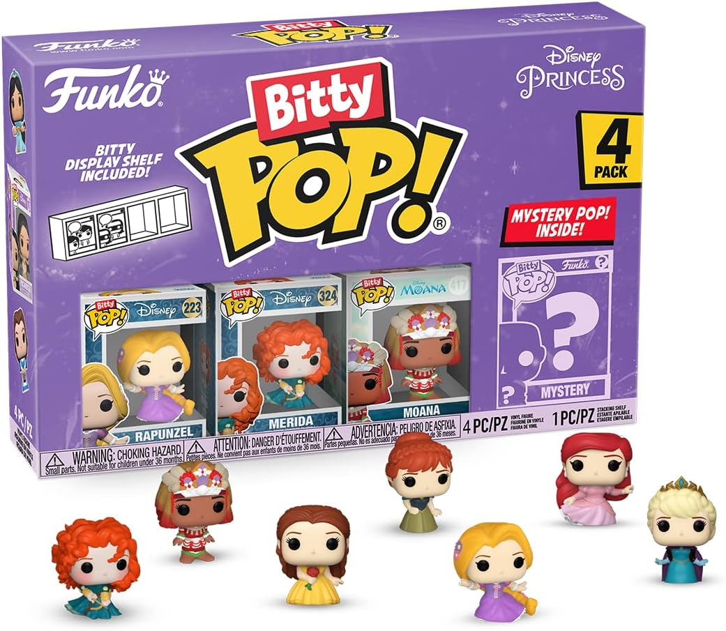 FUNKO BITTY POP VINYL FIGURE - DISNEY: PRINCESS …