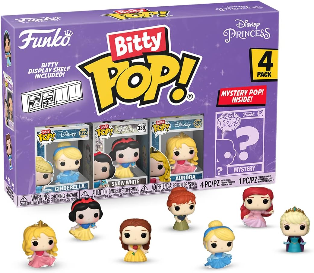 FUNKO BITTY POP VINYL FIGURE - DISNEY: PRINCESS …