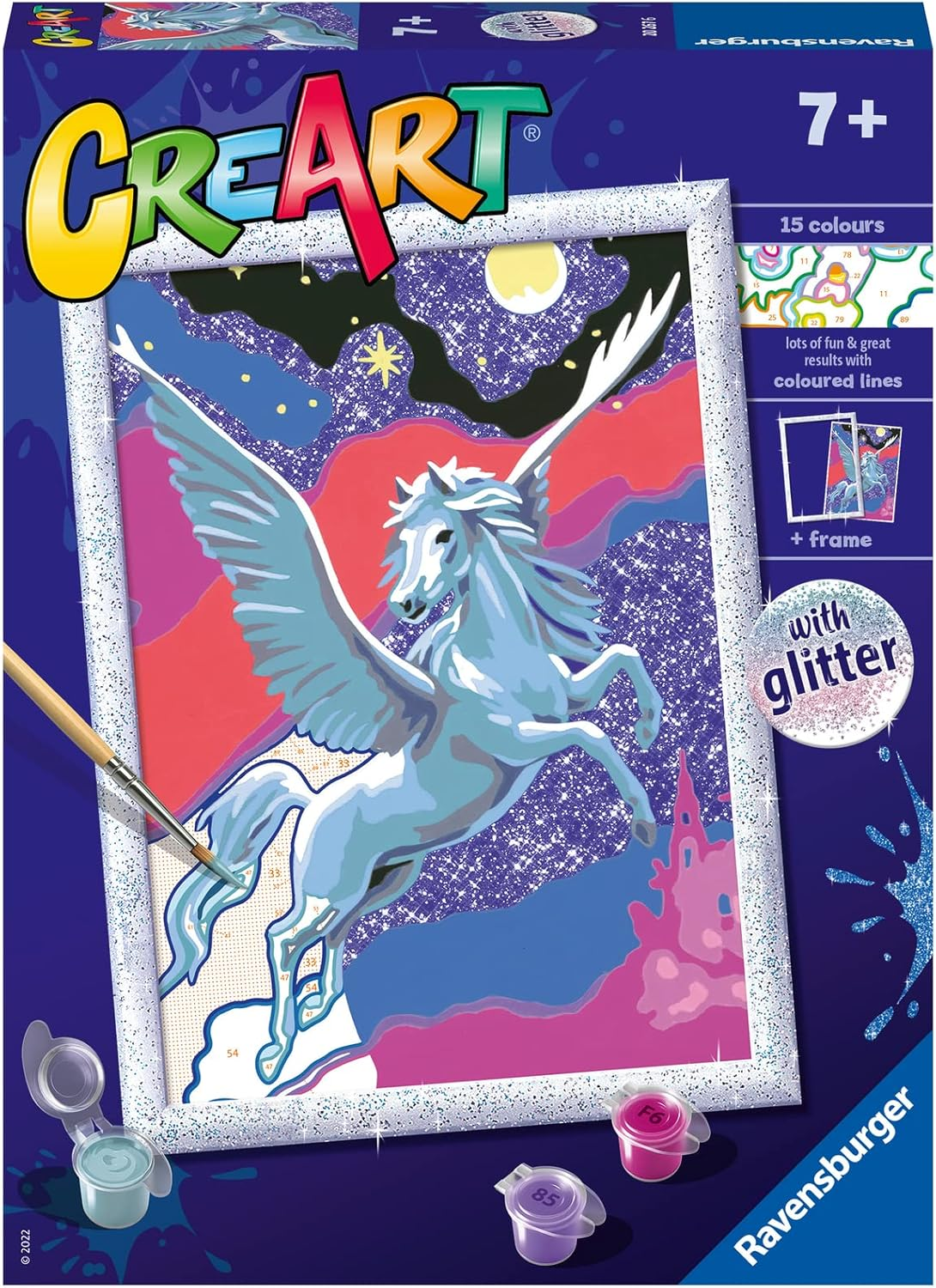 Ravensburger CreArt Serie D Classic - Pegaso scintillante 20267