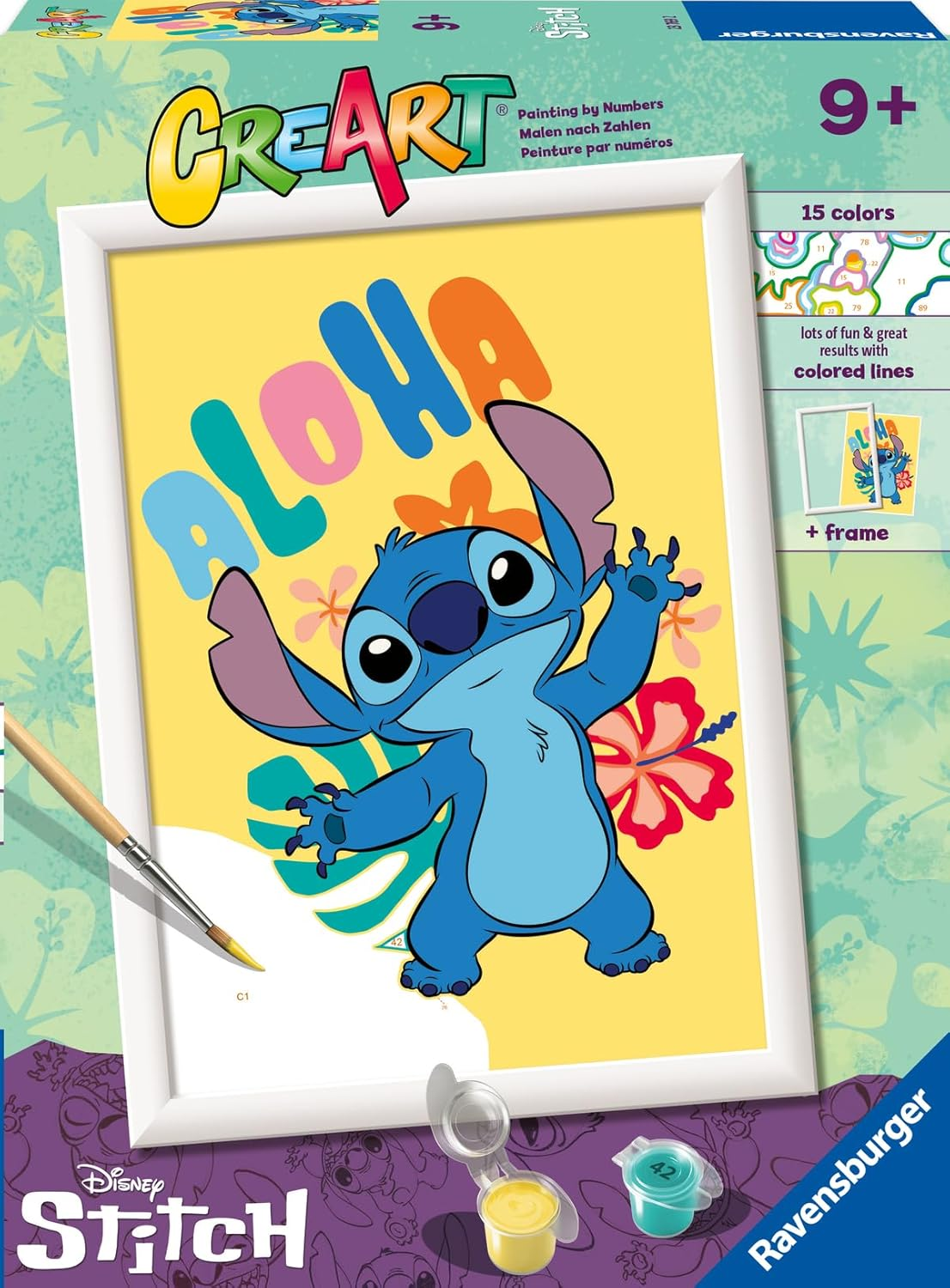 Ravensburger CreArt Serie D Licensed - Aloha Stich 23769