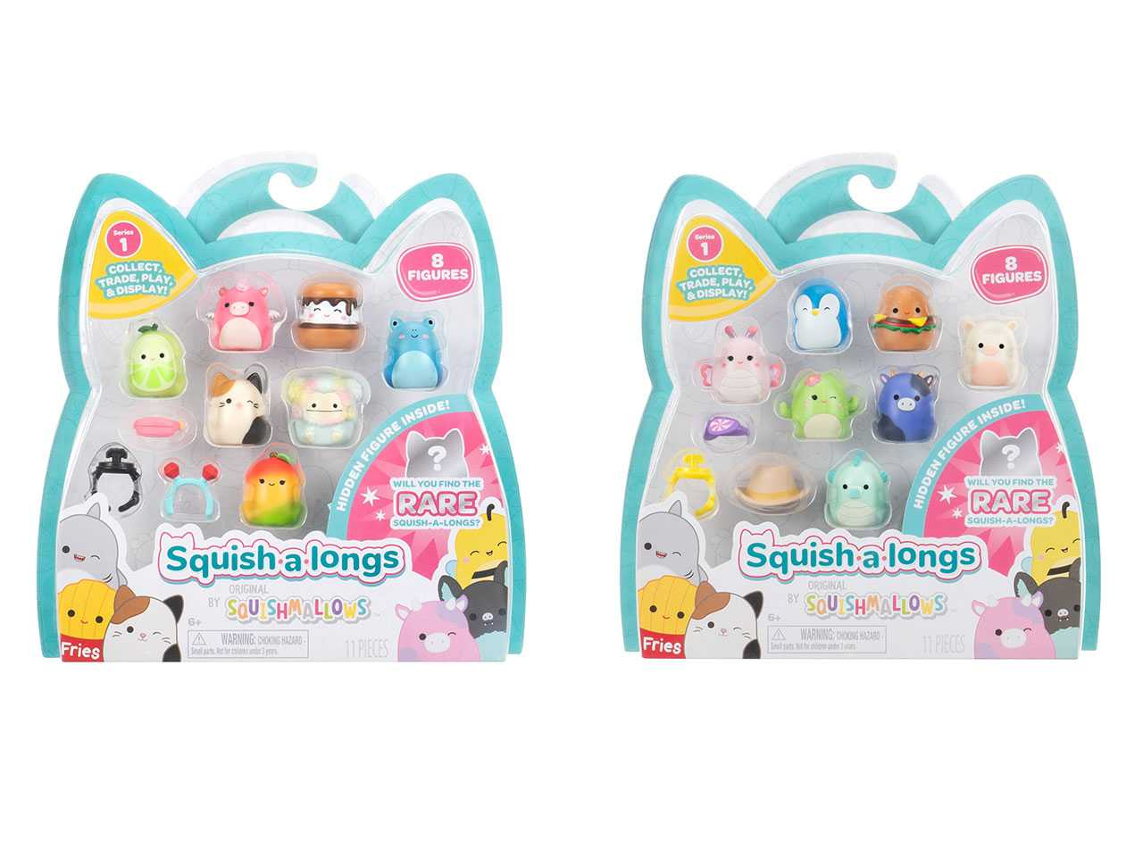 Rei Toys Squish a longs pack 8 personaggi …