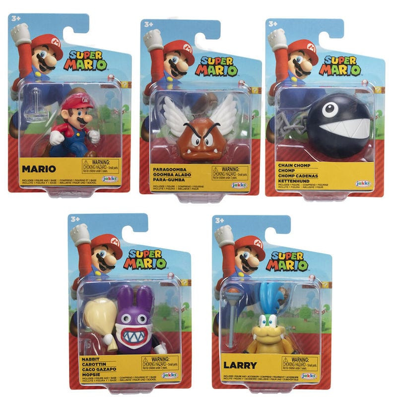 Jakks Nintendo Super Mario assortimento personaggi articolati 6 …