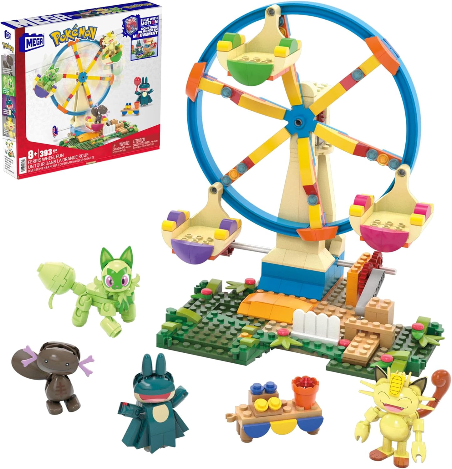 MEGA POKEMON FERRIS WHEEL FUN - HXF80