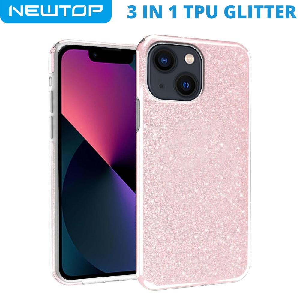 3 IN 1 PC TPU GLITTER COVER APPLE IPHONE 17 PRO