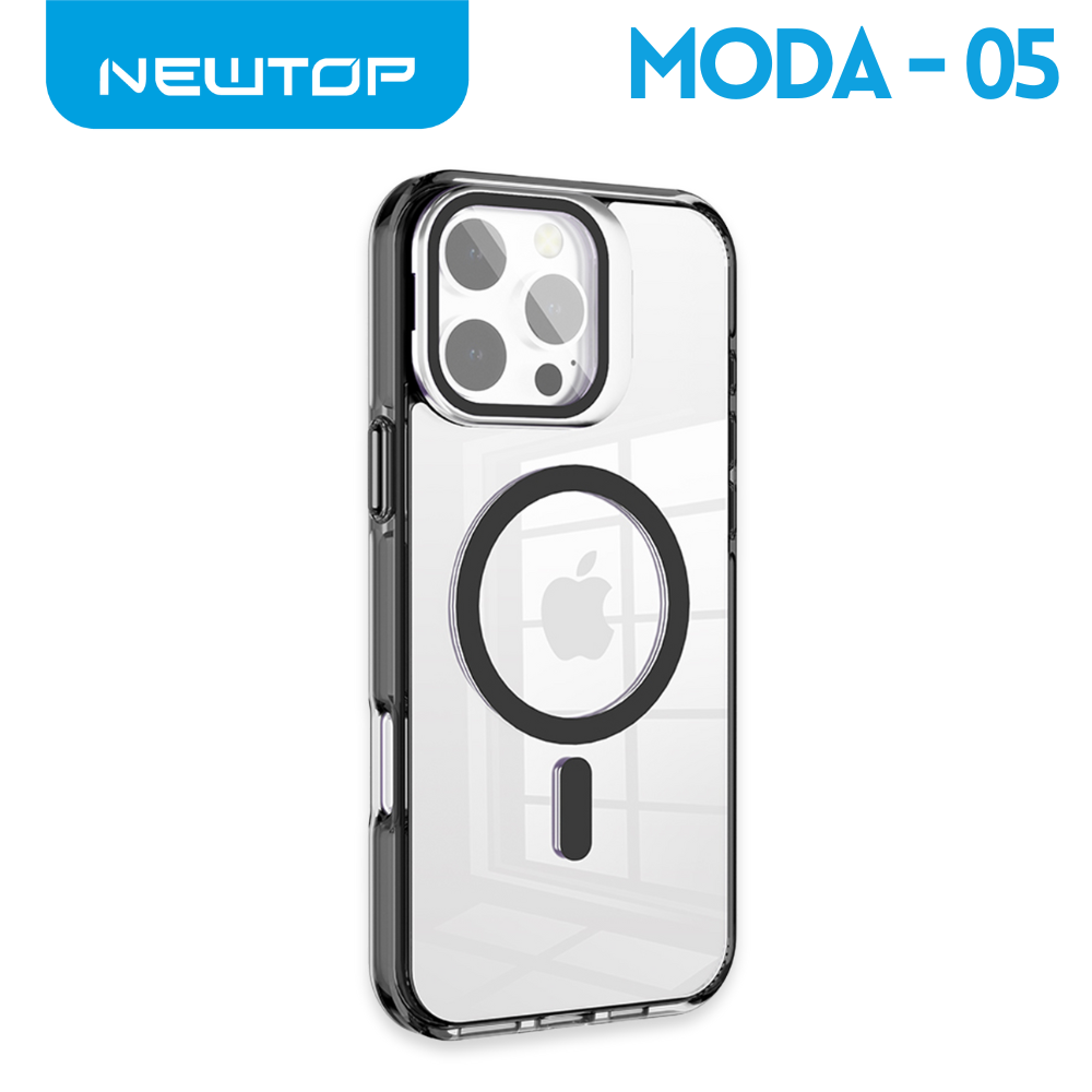 NEWTOP CV39-05 SUPER CLEAR CON SUPPORTO APPLE IPHONE 17