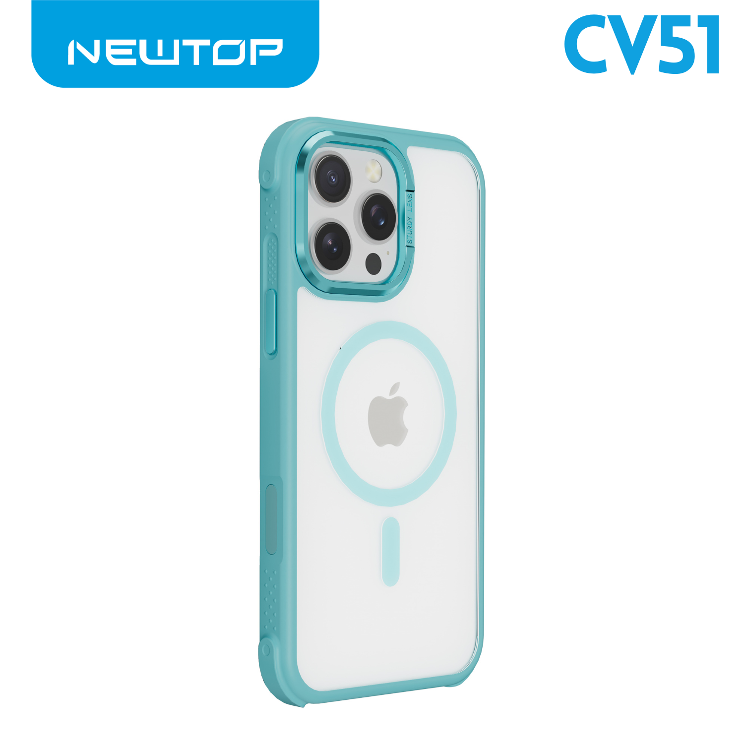 NEWTOP CV51 ANTISHOCK COLORATO PER APPLE IPHONE 17 PRO
