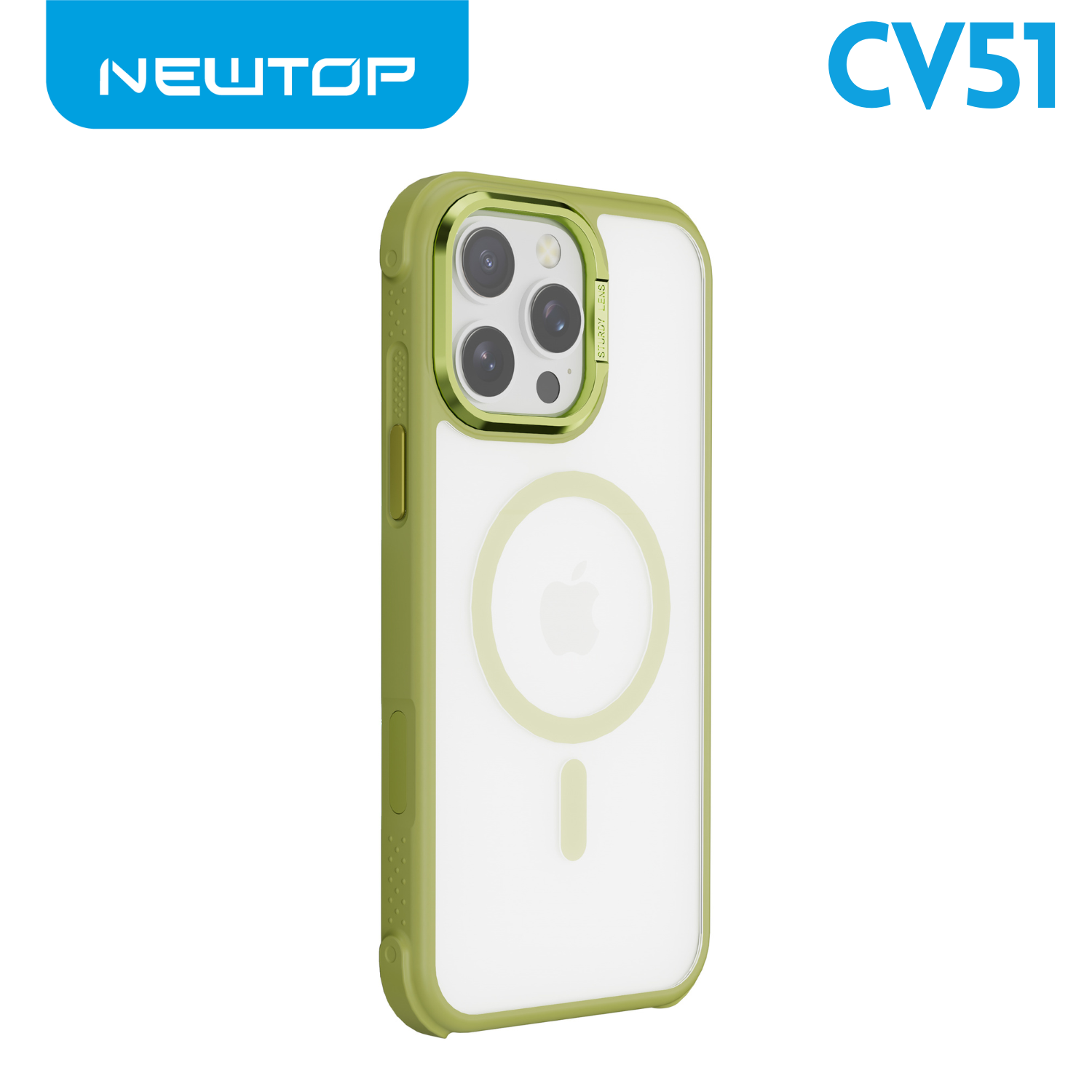 NEWTOP CV51 ANTISHOCK COLORATO PER APPLE IPHONE 17 PRO MAX