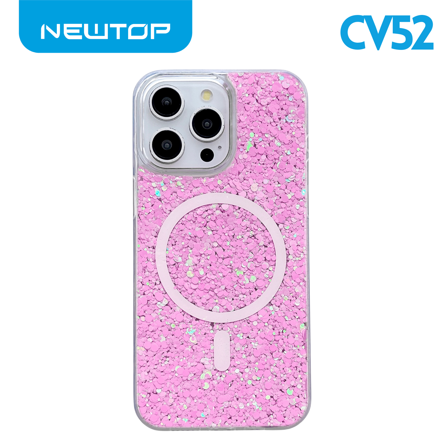NEWTOP CV52 MAGIC GLITTER CASE PER APPLE IPHONE 17