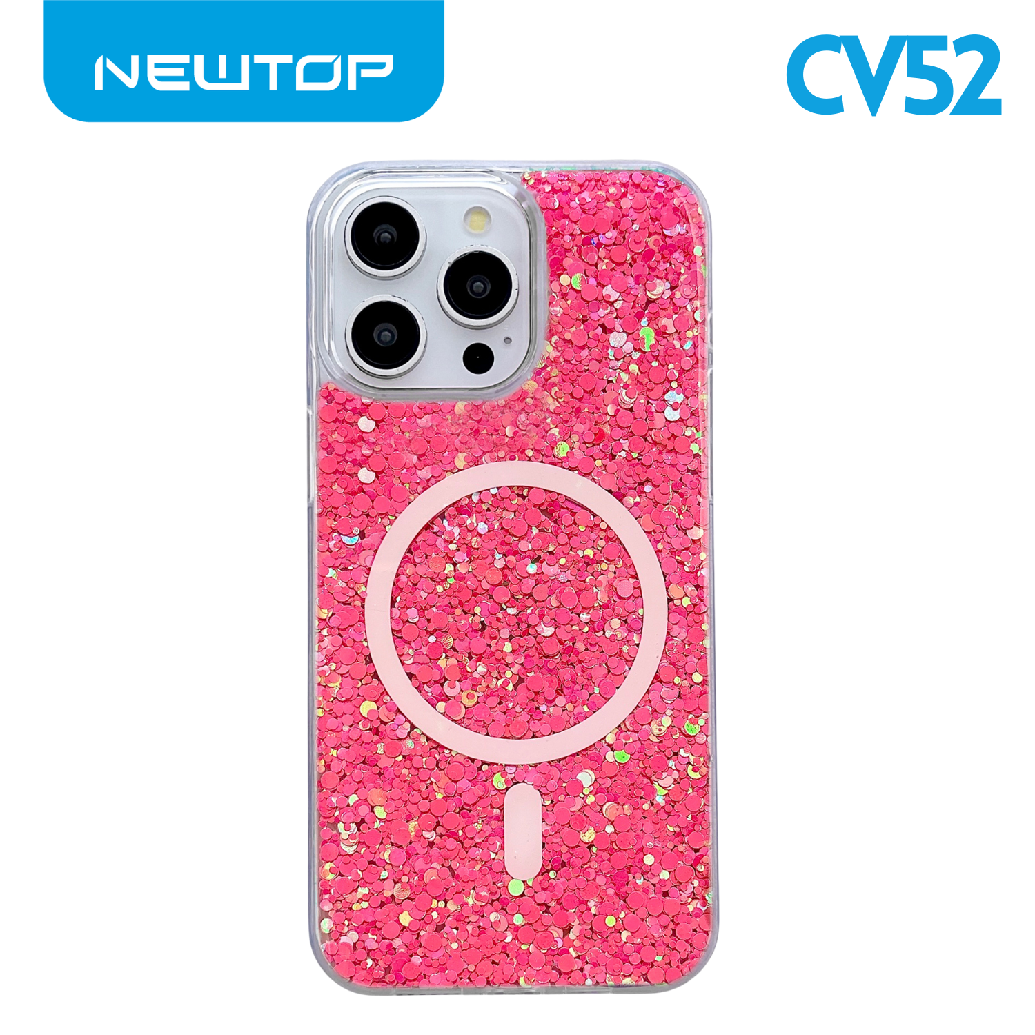 NEWTOP CV52 MAGIC GLITTER CASE PER APPLE IPHONE 17 AIR