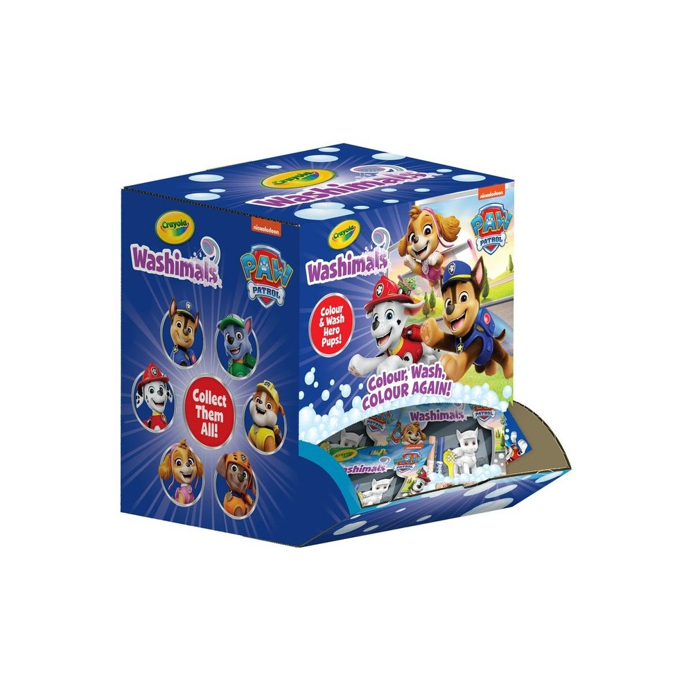 CRAYOLA Washimals pets Paw Patrol - espositore da …