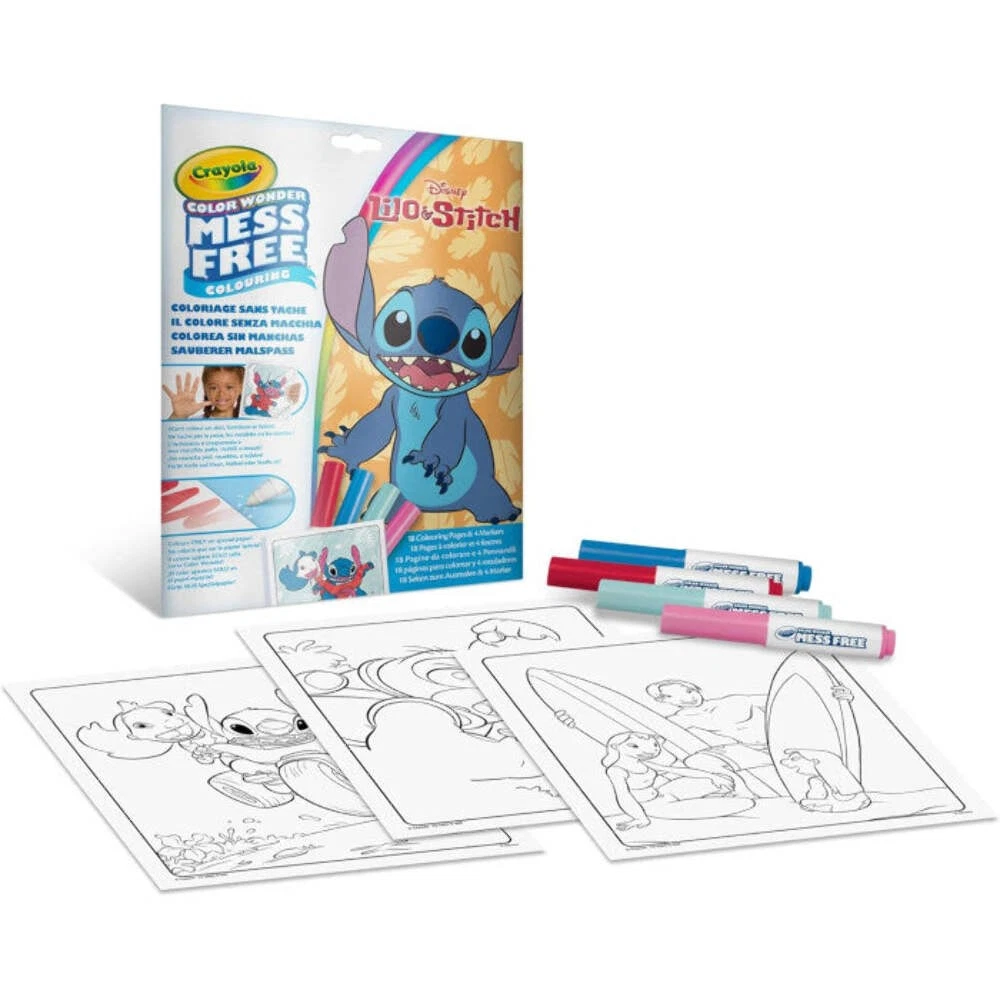 CRAYOLA - COLORING SET COLOR WONDER "DISNEY LILO …