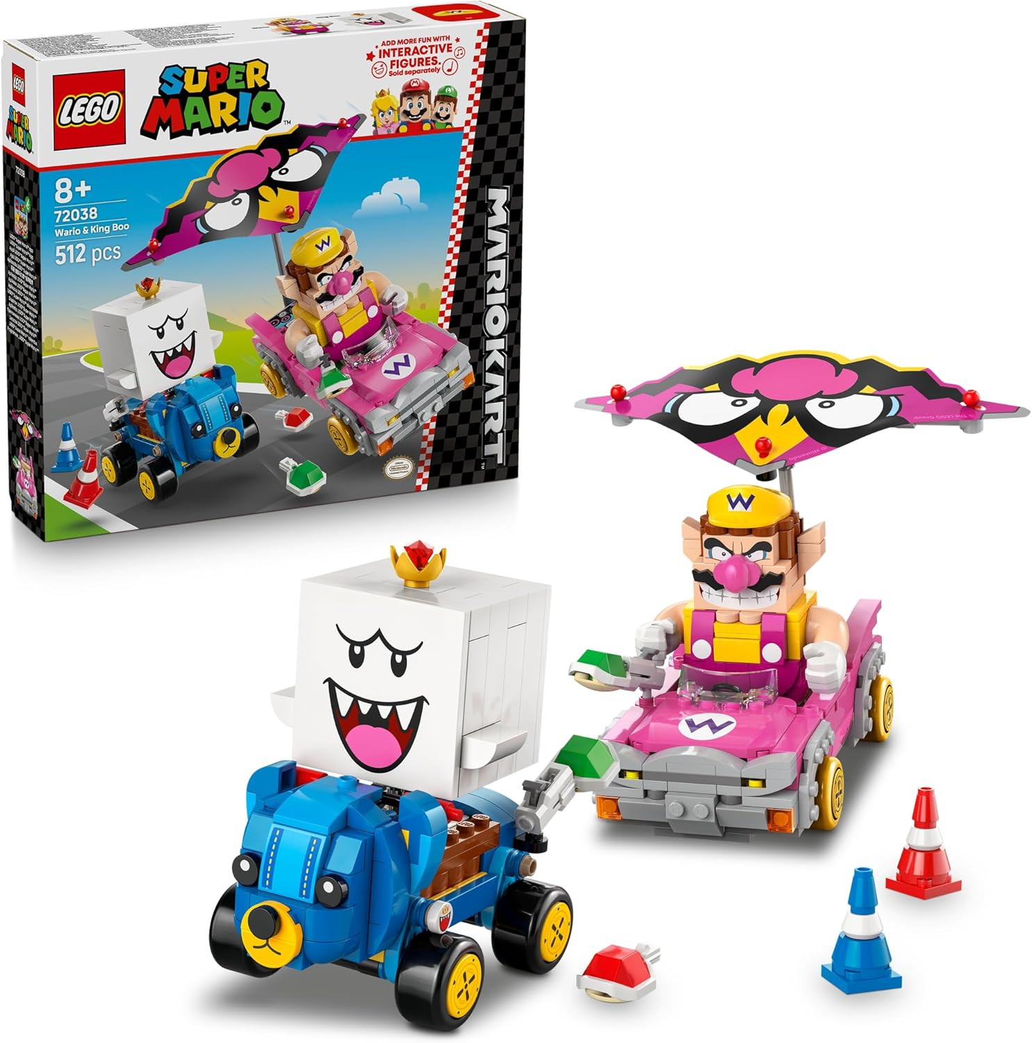 LEGO SUPER MARIO - Mario Kart: Wario e …
