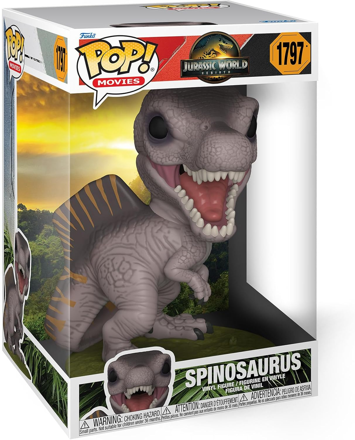 FUNKO POP JUMBO JURASSIC WORLD: REBIRTH - VINYL …